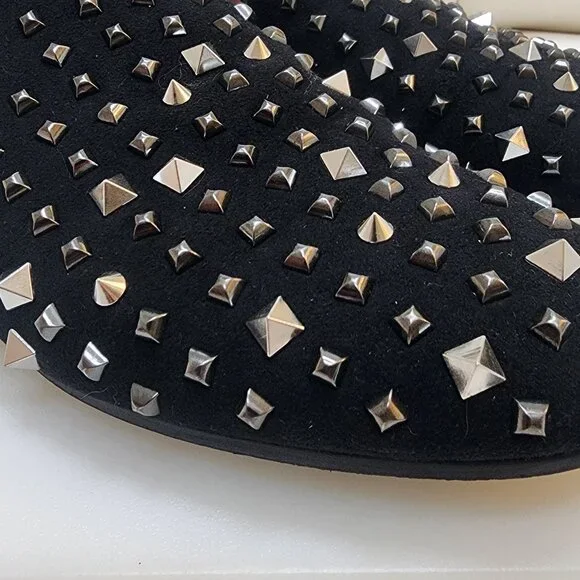 SAKS FIFTH AVENUE Men's Studded Dress Shoes - Size 9.5 - Picture 3 of 8